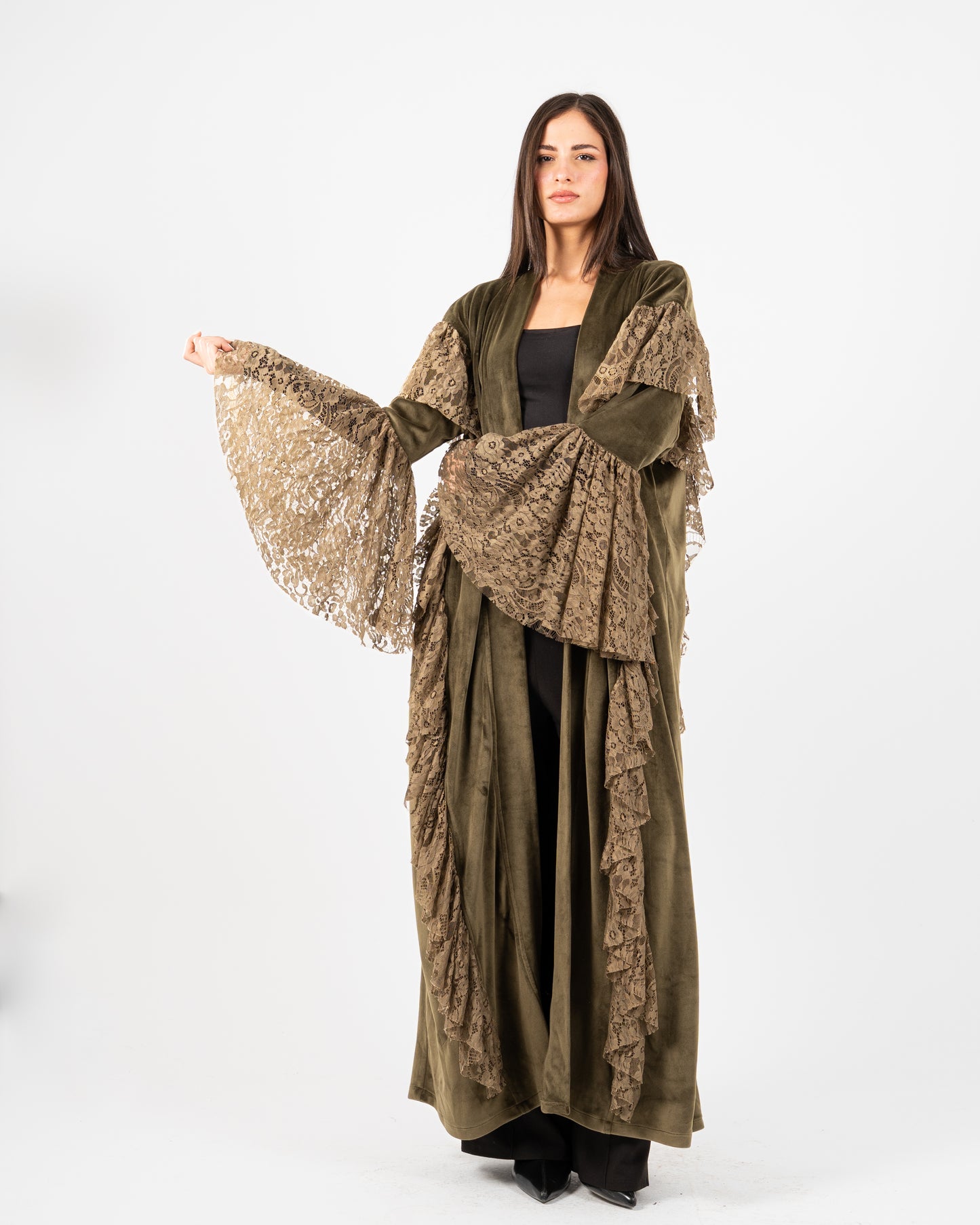 Kaftan Dantel Green