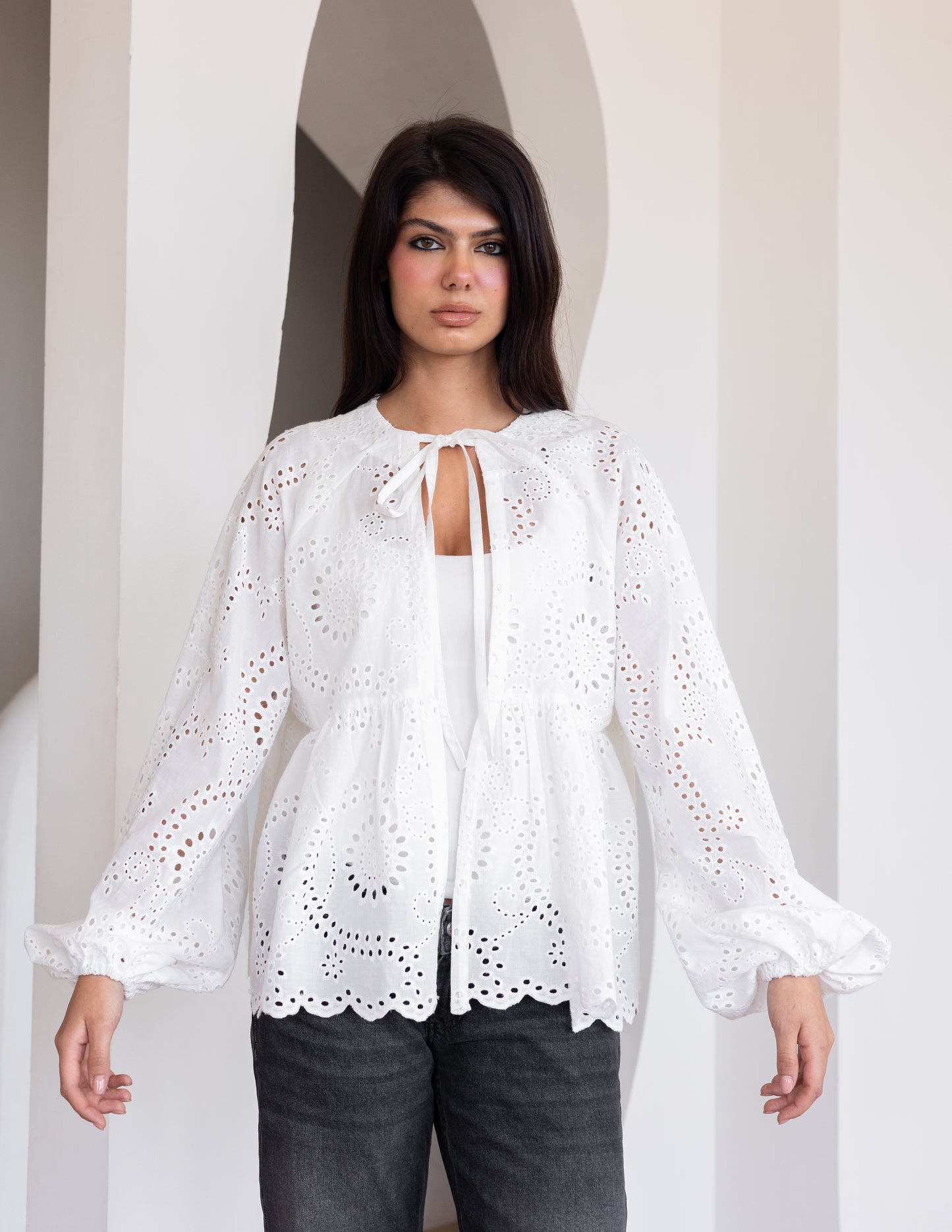 Eyelet Shirt