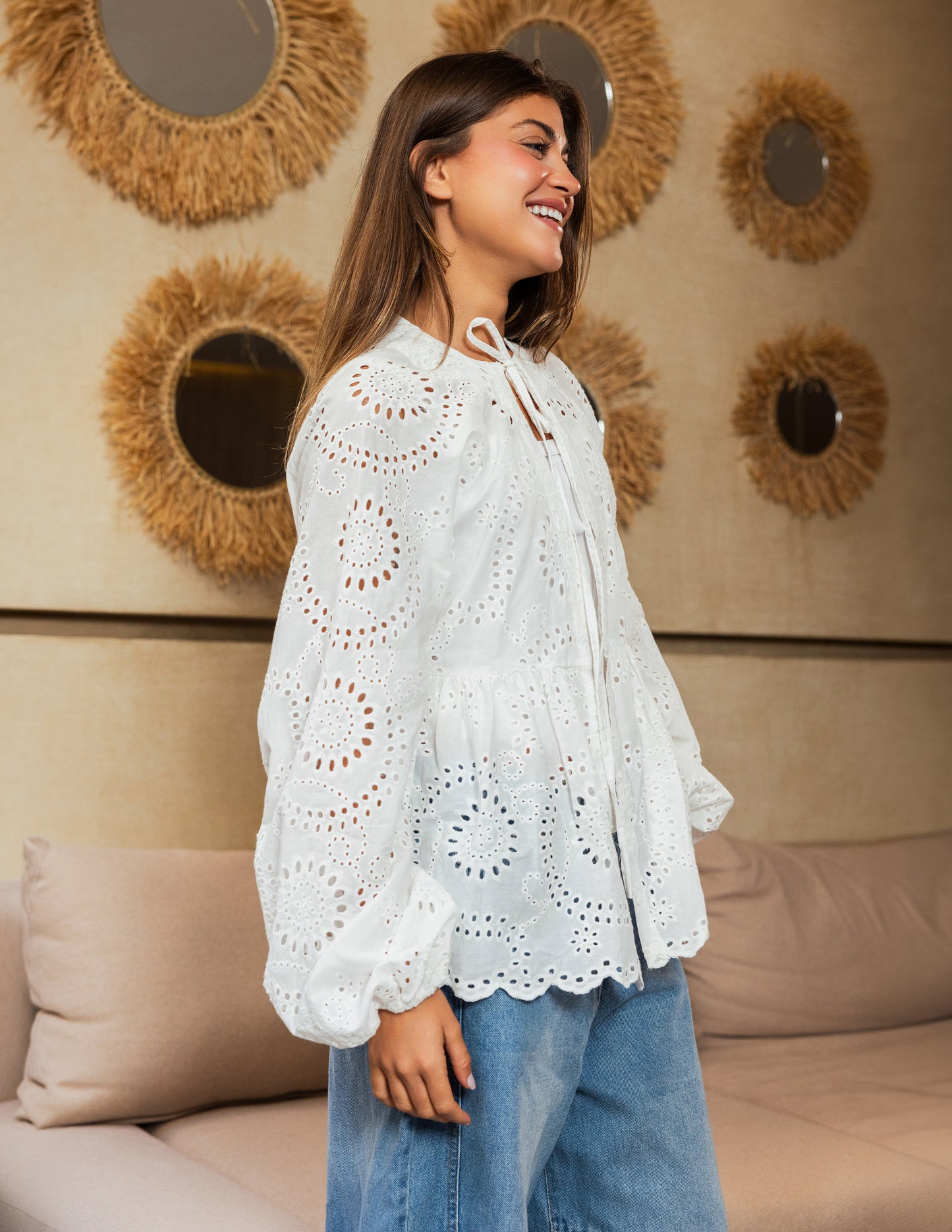 Eyelet Shirt