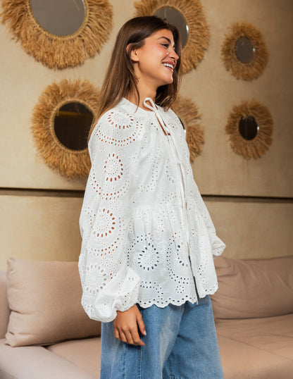 Eyelet Shirt