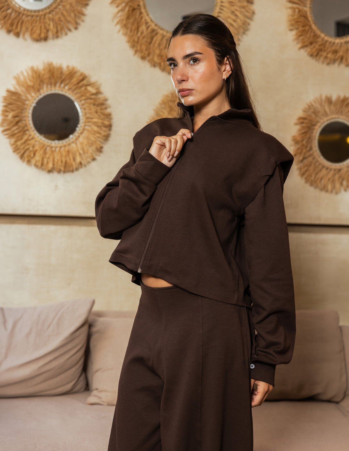 Shoulder Sculpt Set - Brown