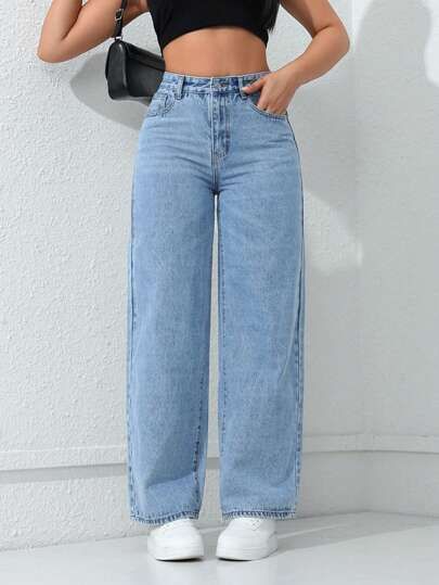 Denim Pants over size