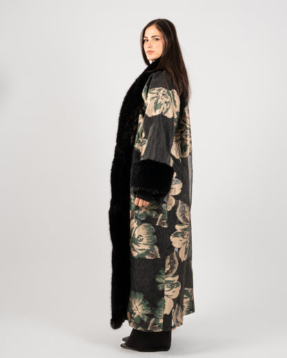 Kaftan Fur Green