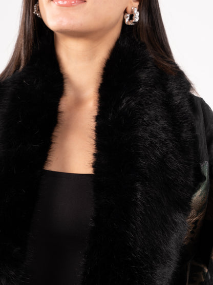 Kaftan Fur Green