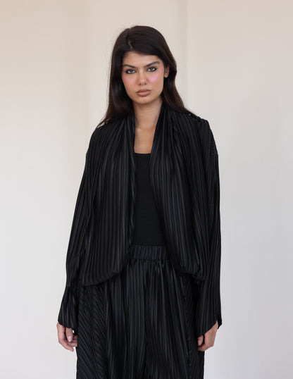Pleated Set - Brown