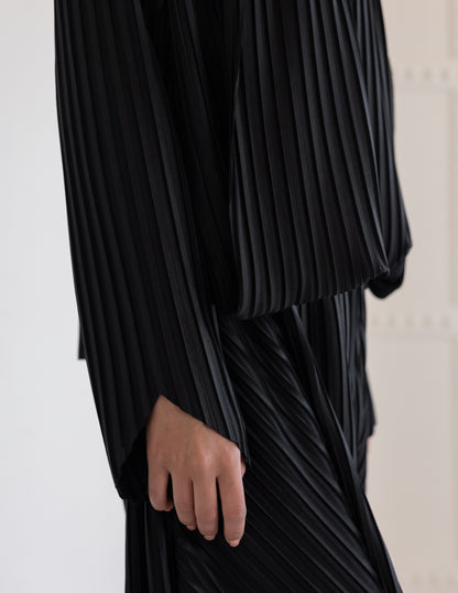 Pleated Set - Brown