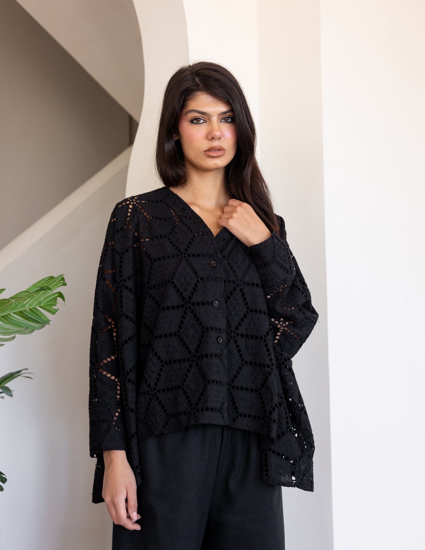 Cutwork Set - Black