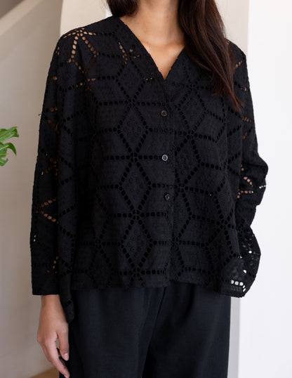 Cutwork Set - Black