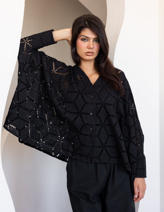 Cutwork Set - Black