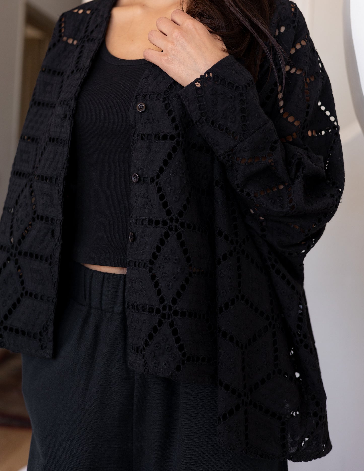 Cutwork Set - Black