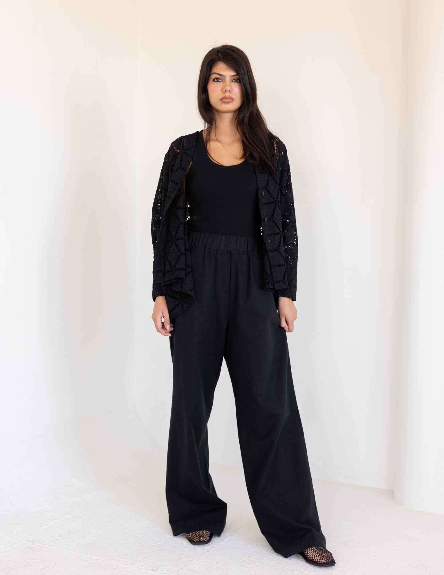 Cutwork Set - Black