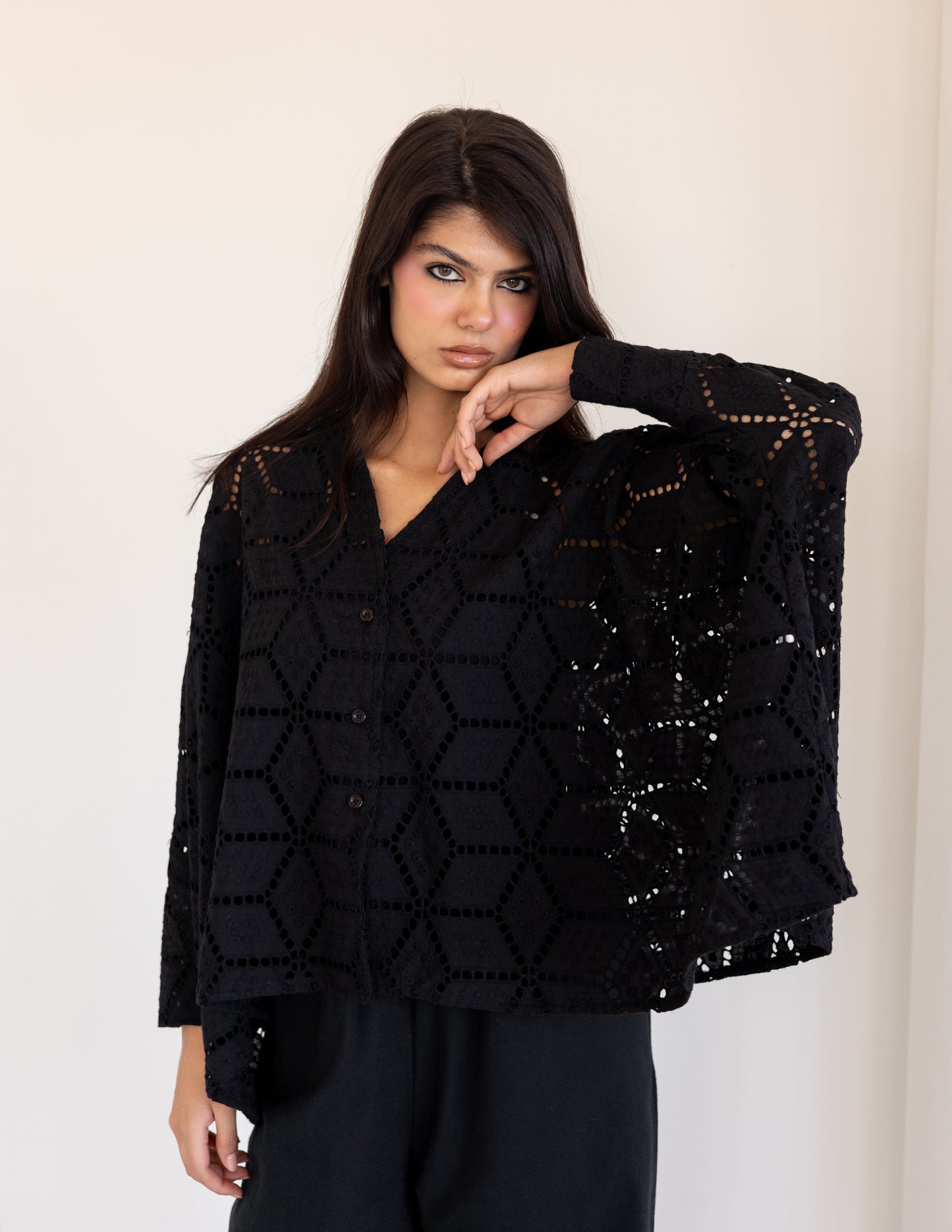 Cutwork Set - Black