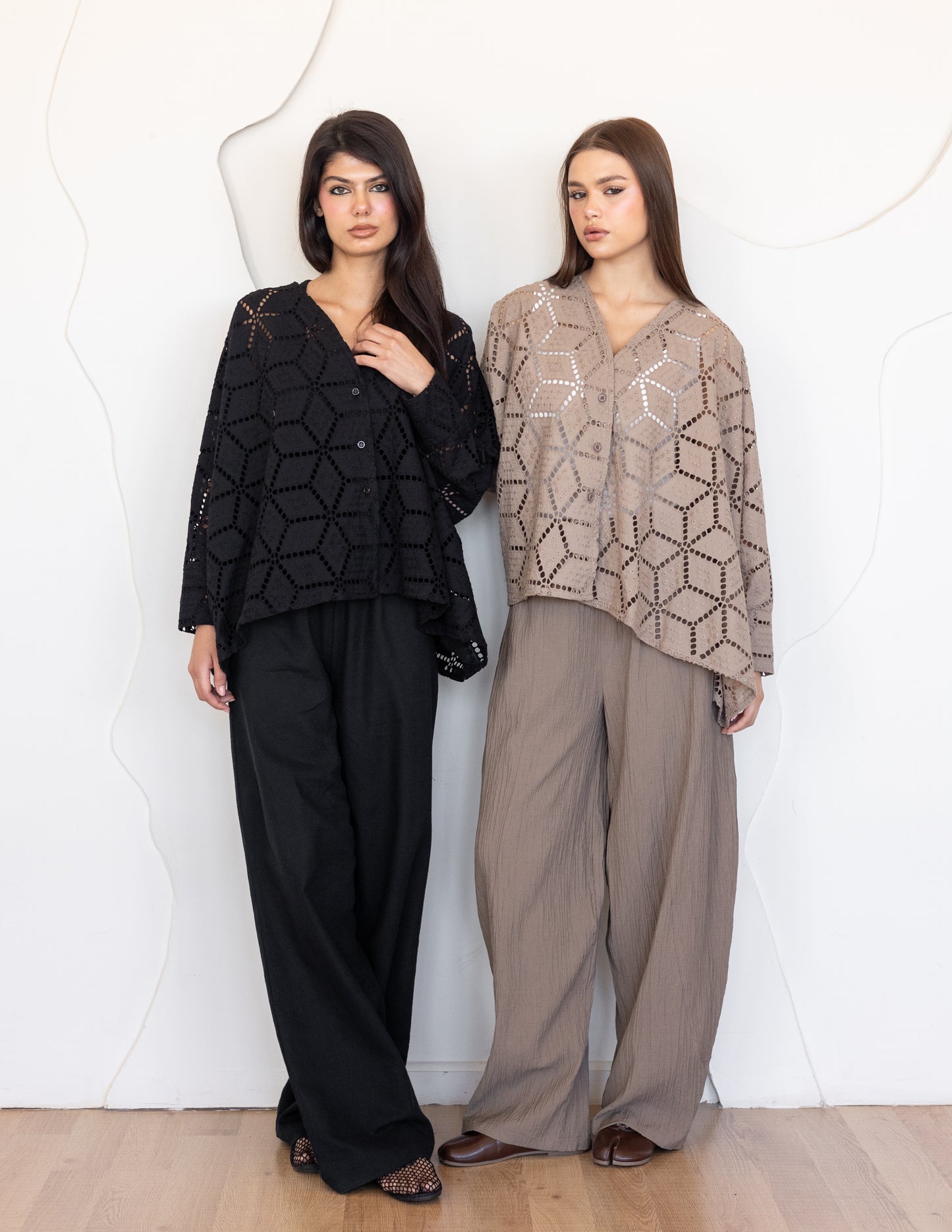 Cutwork Set - Black