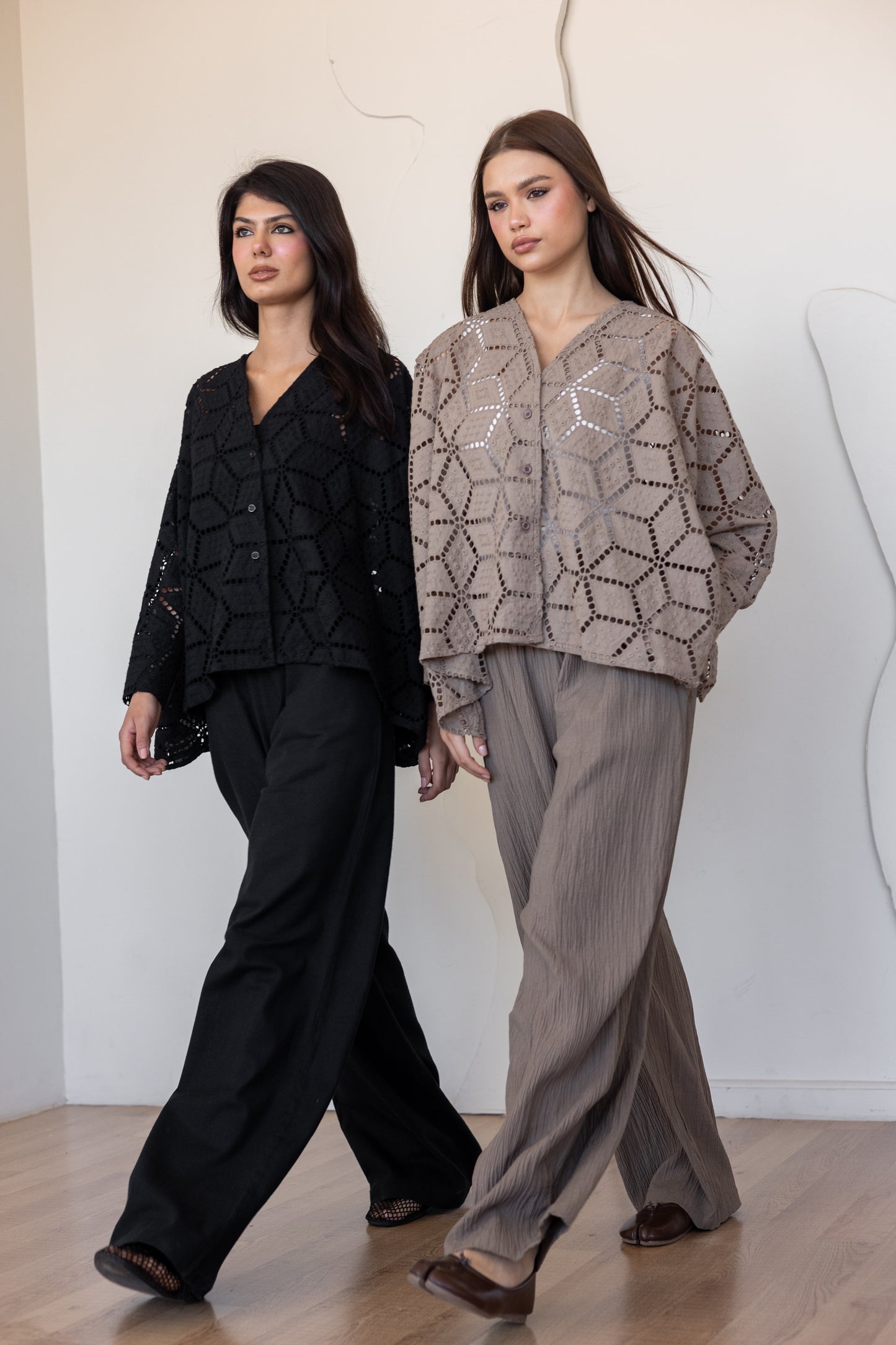 Cutwork Set - Black