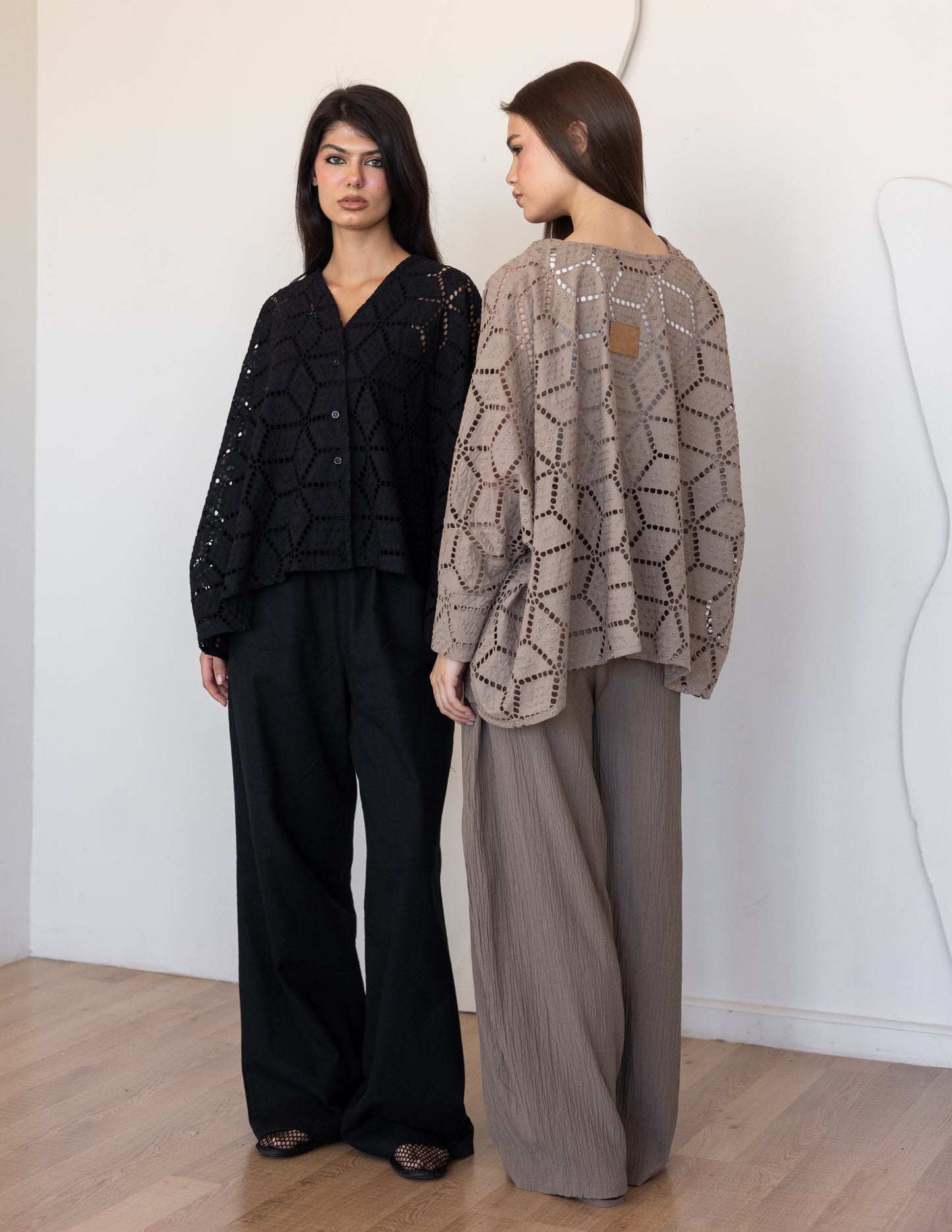 Cutwork Set - Black