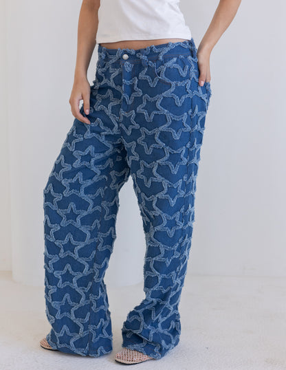 Denim Pants Stars
