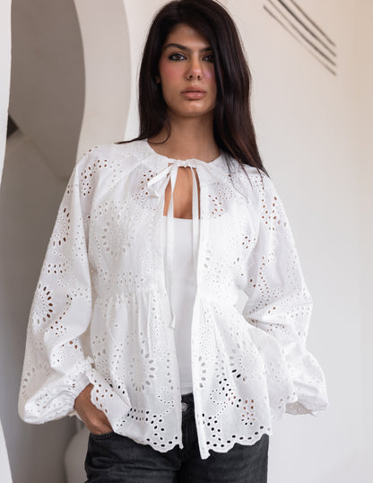 Eyelet Shirt