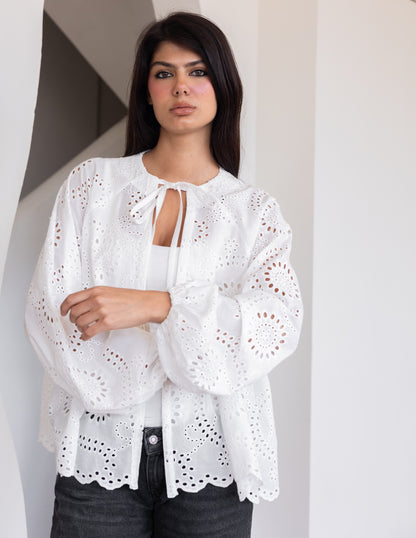 Eyelet Shirt