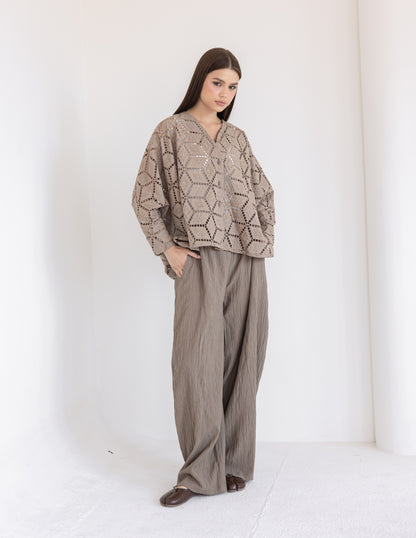 Cutwork Set - Black
